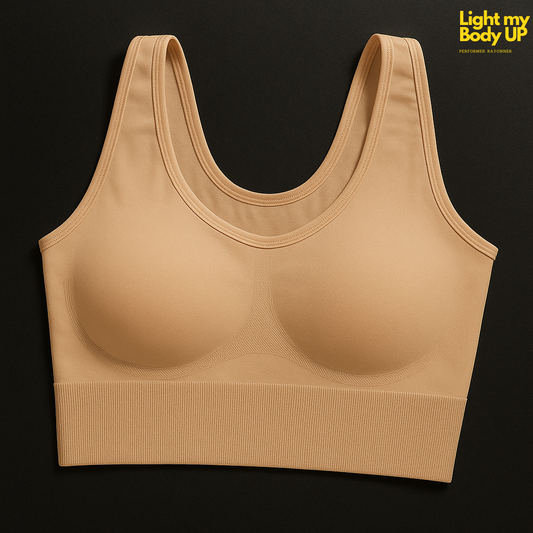 🧘‍♀️ Brassière MUSE -  Élégance et maintien tout en douceur - Light My body UP